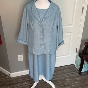 Blue R&K dress suit